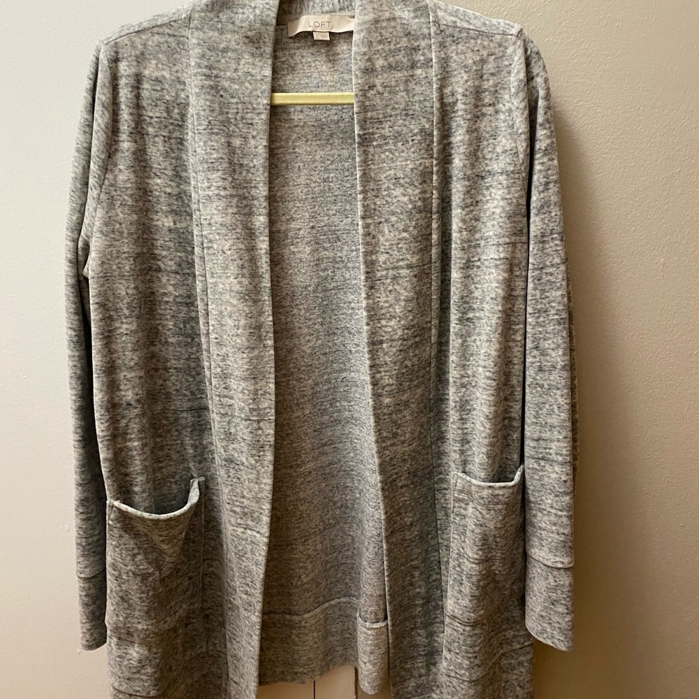 Loft super soft open cardigan. Large
